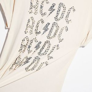 AC/DC Maxi Shirtdress t-shirt dress animal cheetah